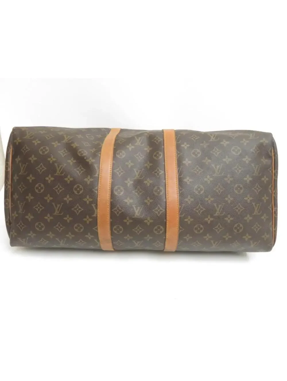 1985 Louis Vuitton Monogram Duffle Boston Bag Keepall 55 853